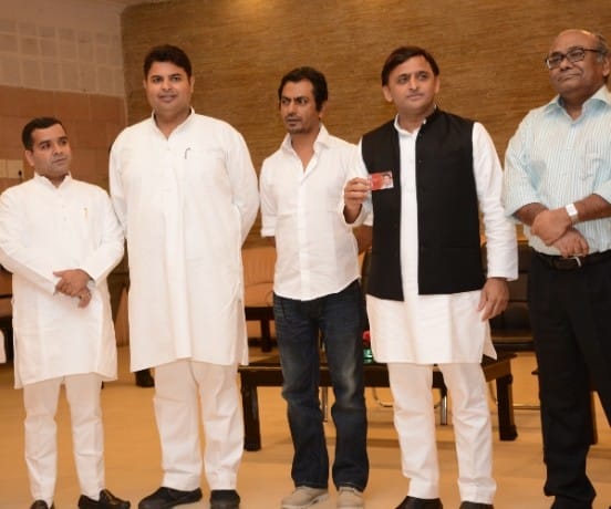 nawazuddin siddique shoots a film for UP govt.