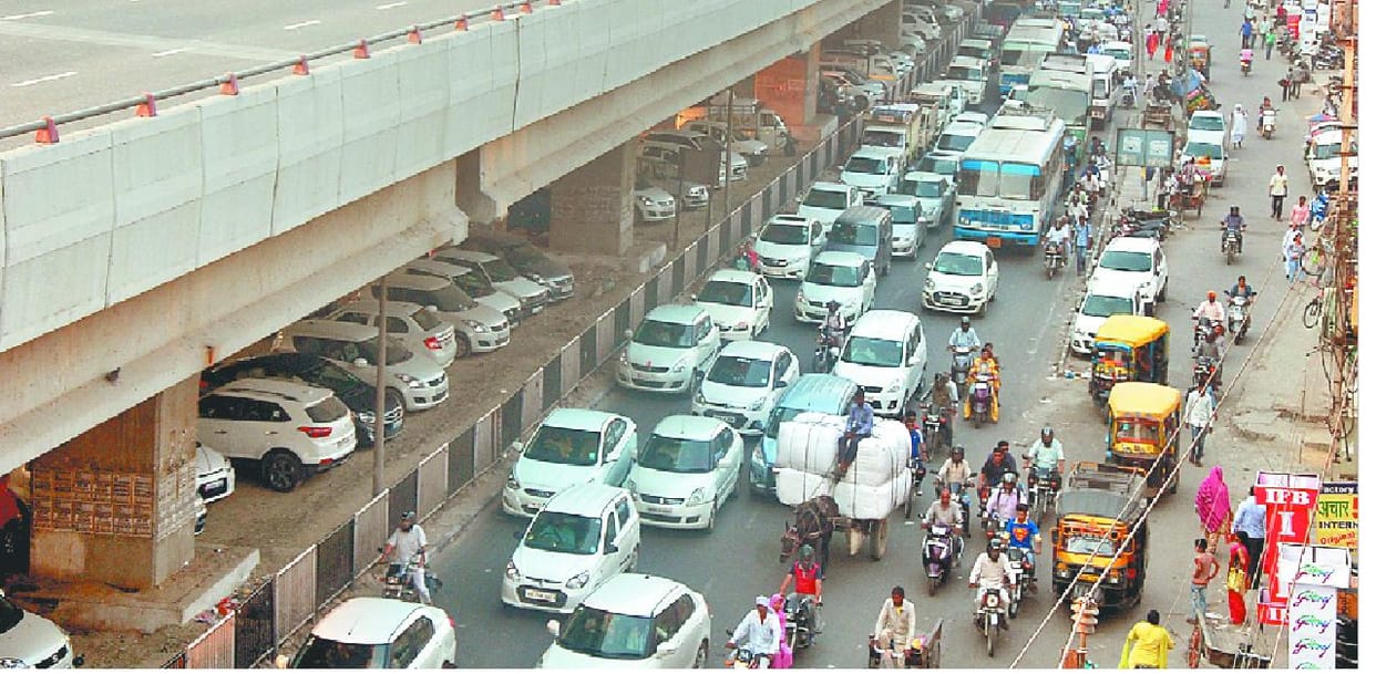 GT road, panipat, haryana, jam problem