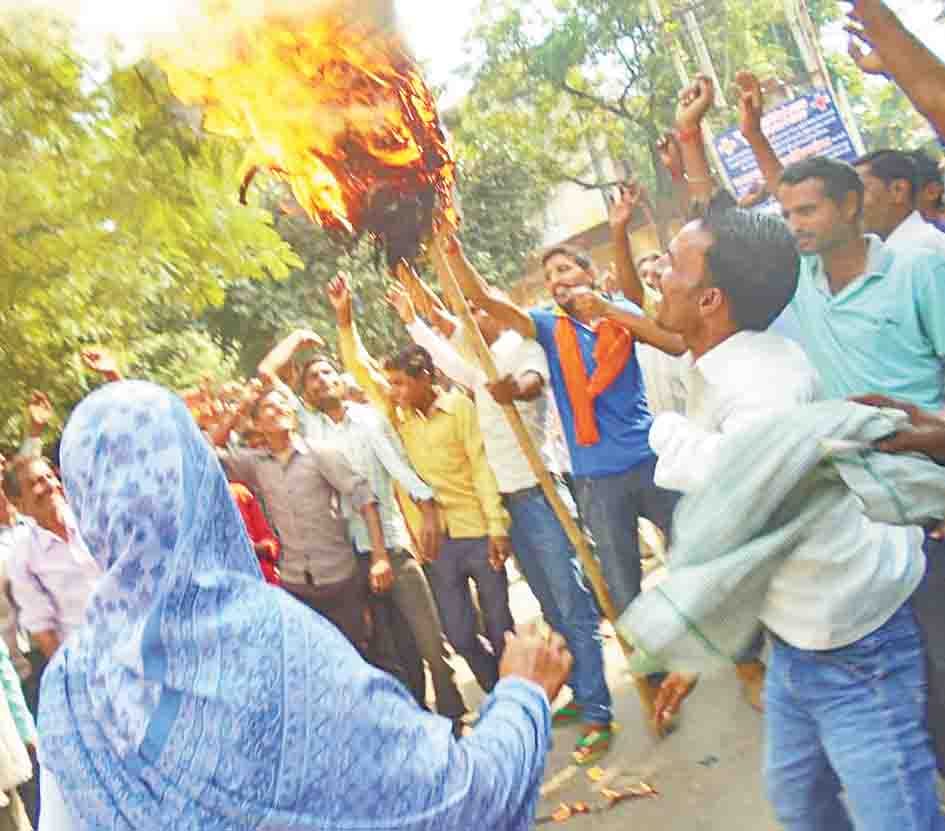 protest in sahbad