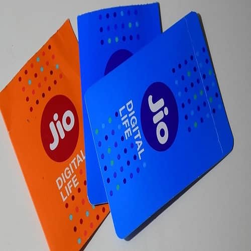 onlne sale of reliance jio sim