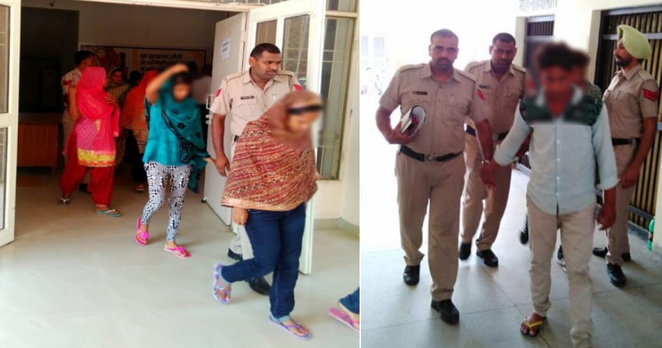 sex racket busted in rajiv puram karnal, two boys and girls found naked in police raid