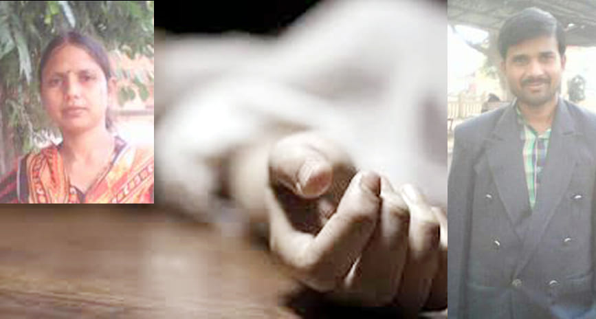Wife's body lying in house husband fled police are looking for a result