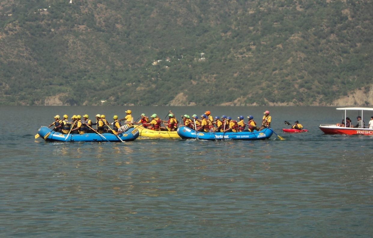 Boat service stopped among many village in tehri