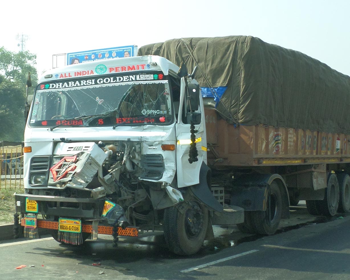   four killed in truck accident in sonbhadra