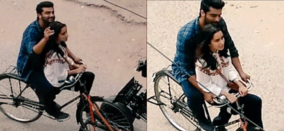 ARJUN KAPOOR IN VARANASI FOR HALF GIRLFRIEND