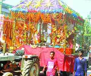 DurgaPuja mahotsav coming to an end