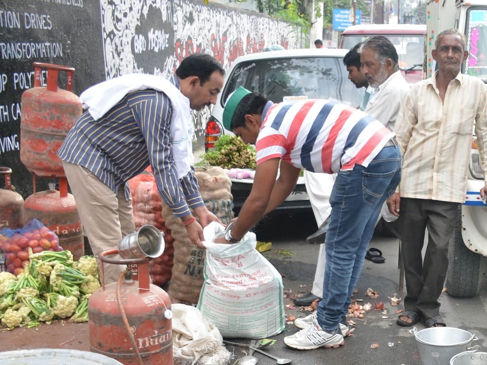 farmers demand 7 pay commission.