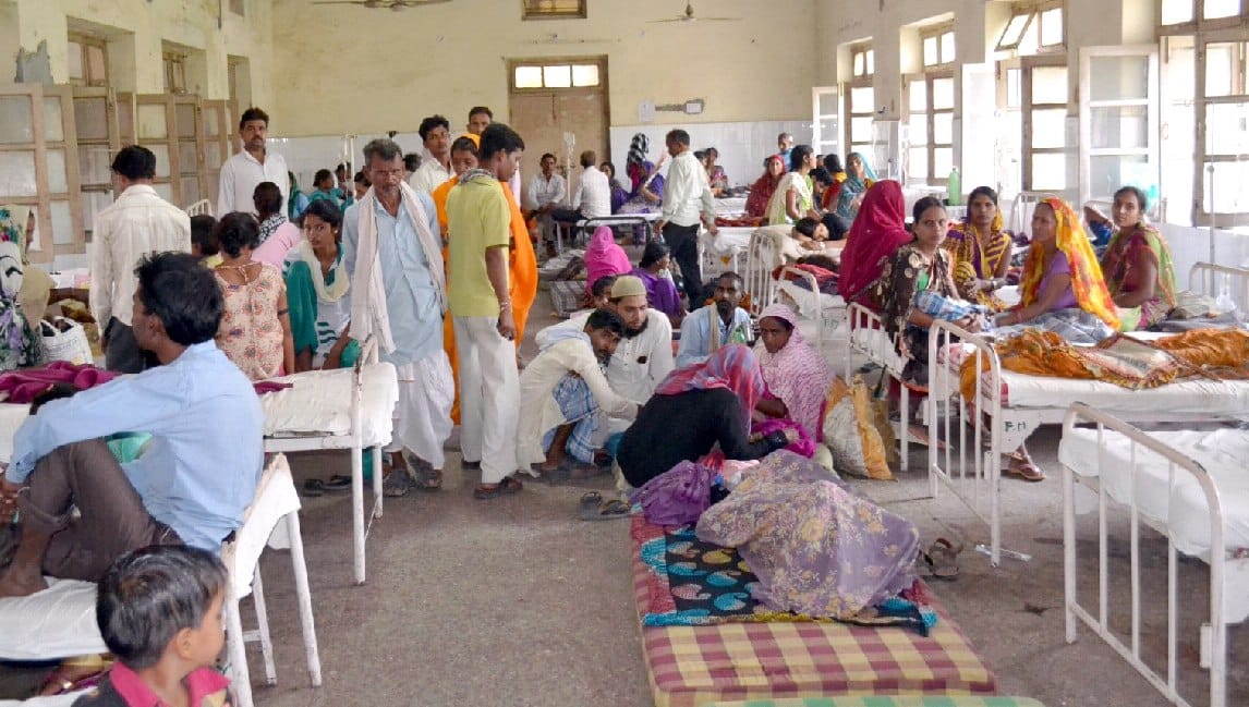 viral co me in sirmaure, people facing problem all over district