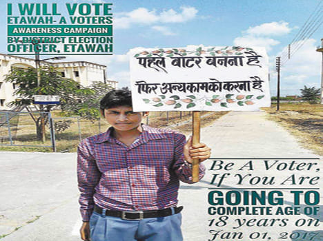 voter awareness by hightech approach