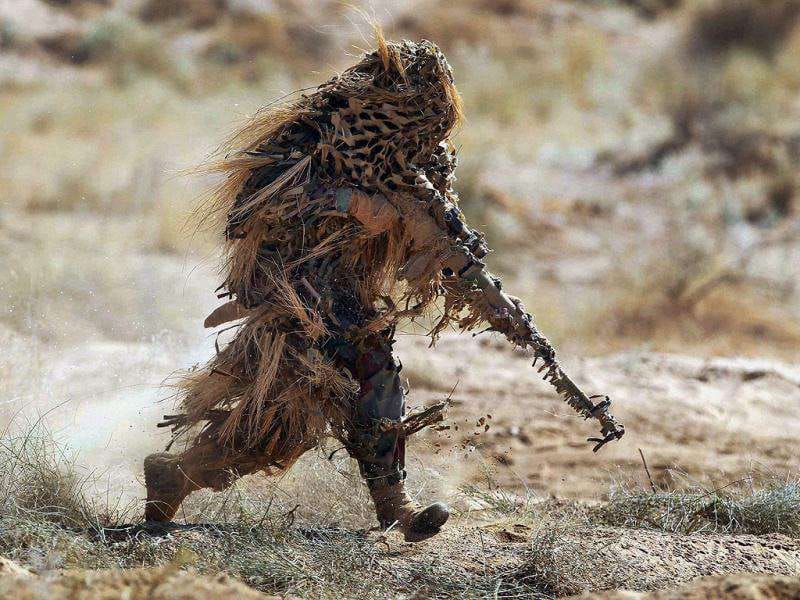 photos of indian sniper shooters deputed on border