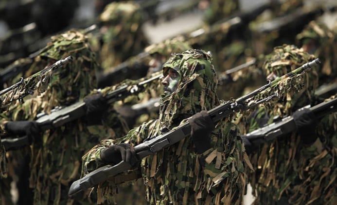 photos of indian sniper shooters deputed on border