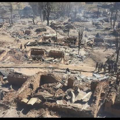 Over 600 people affected, 80 houses gutted