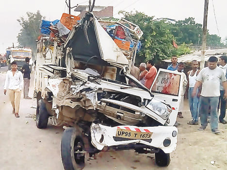 Loader Tractor driver killed in collision
