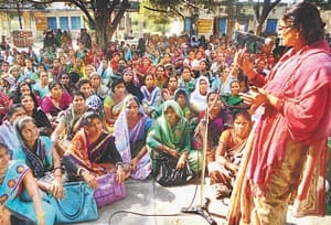 meeting in majhanpur 
