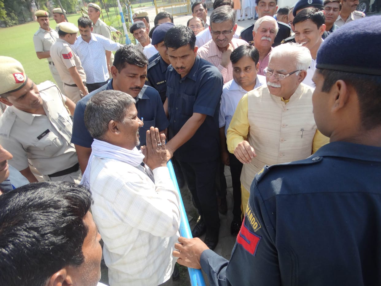 political, chief minister, manohar lal khattar, haryana, rohtak, transfer, problem