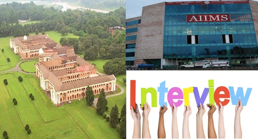 job alert, Recruitment of FRI and AIIMS.