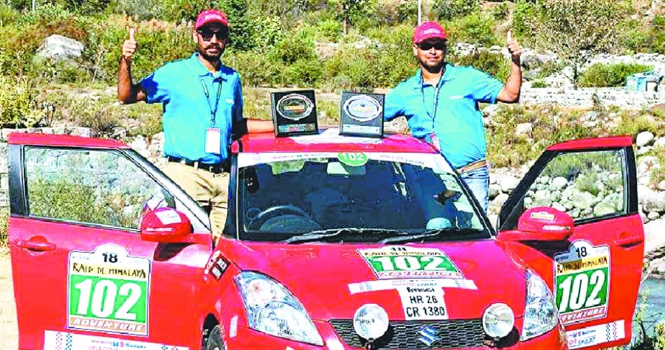 red the himalaya rally won by chandigarh driver jagmeet gill, success story