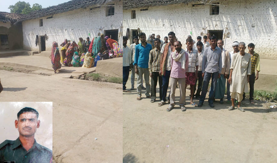 militants shot soldier villagers expressed sorrow