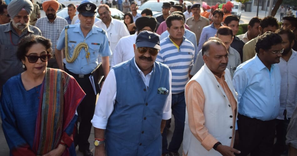 vp singh badnaur, new idea for chandigarh, organic farming and mandi in chandigarh