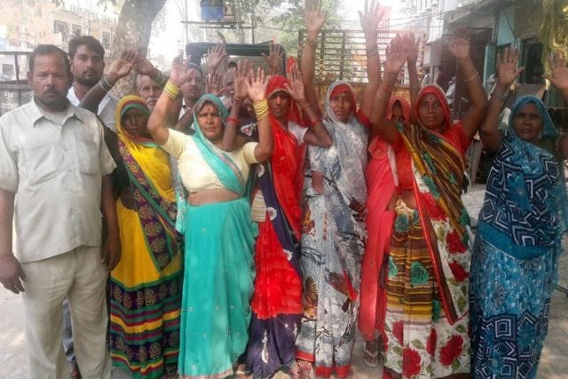 Women have not heard MP slogan