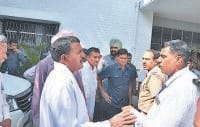While the complainant remained waiting, went to CM, Karnal