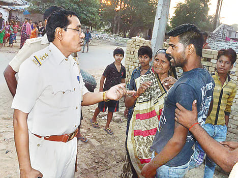On the excise side catch rattling young women