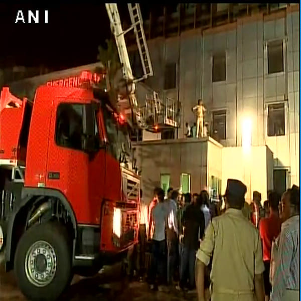 22 killed as fire engulfs SUM hospital in Bhubaneswar, many injured