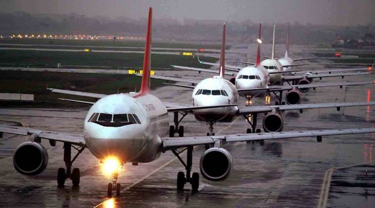 number of airline passengers decreased due to voilence in kashmir