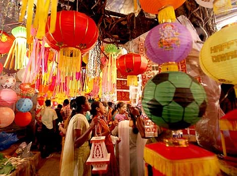 Sales of Chinese gift items fell by 30 per cent