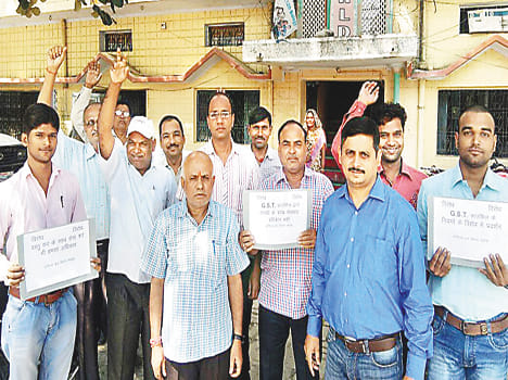 Officers were in opposition to the GST