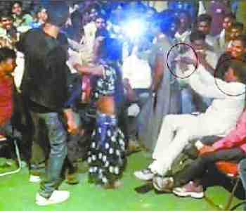 Sadar MLA,s vidio viral with dancer