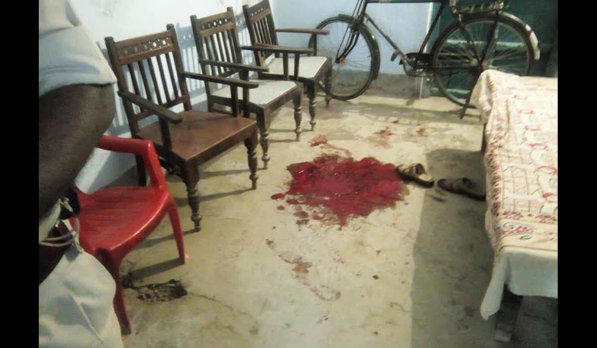 firingbehind in police station