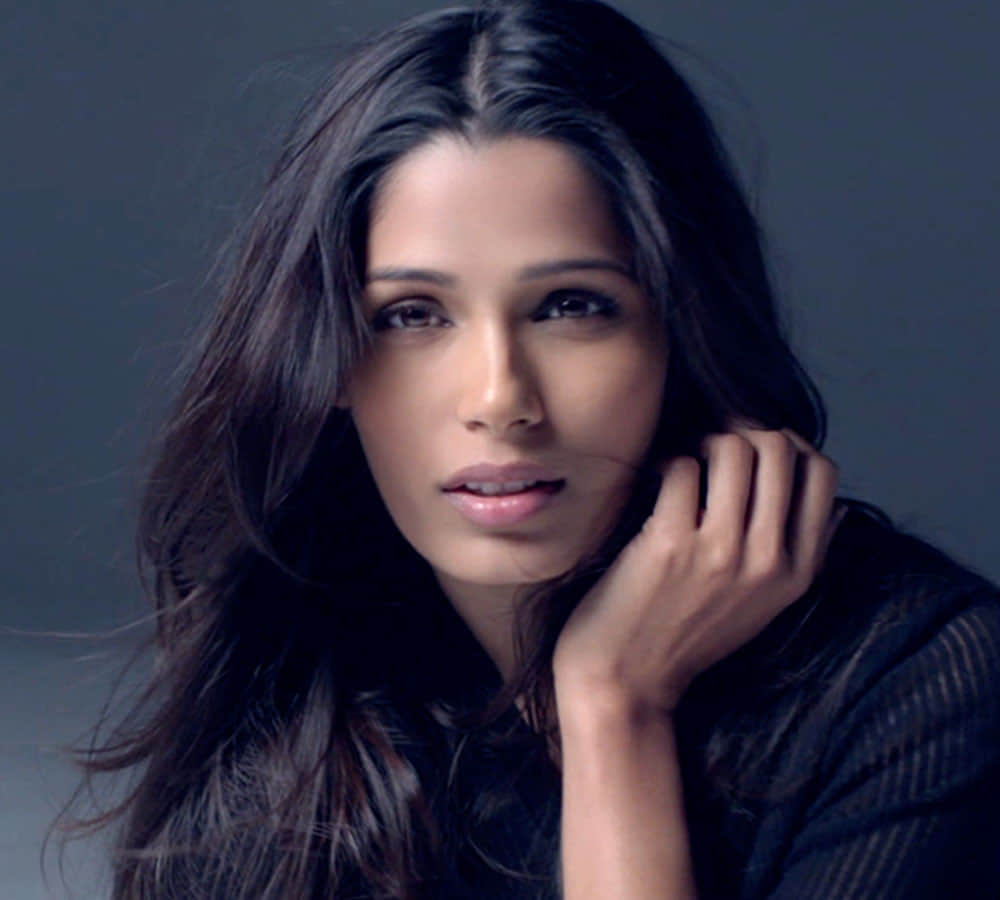 Freida Pinto wanted to be Bacardi shot server
