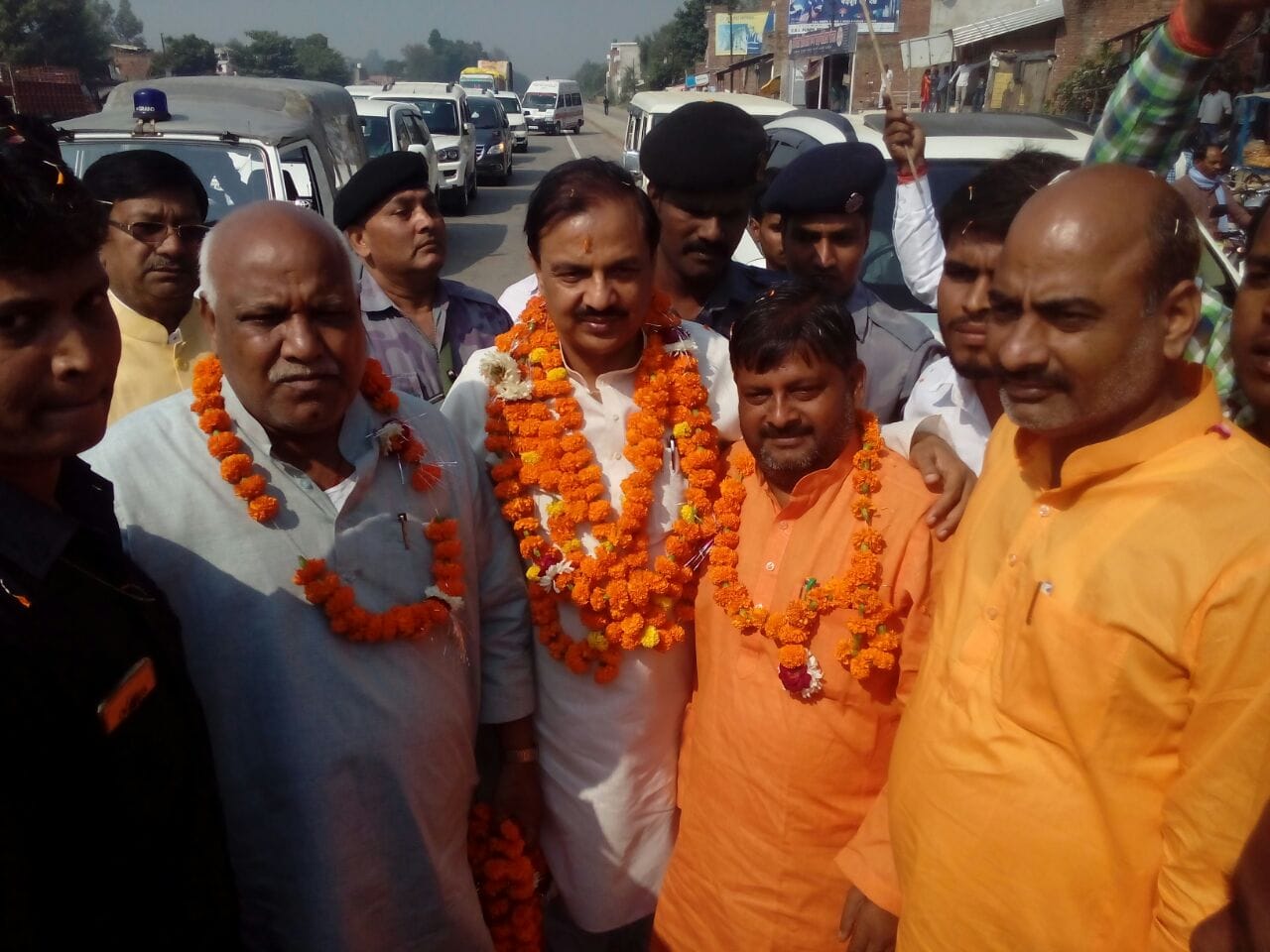 central minister mahesh sharma visits ayodhya