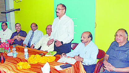 Rajendra district president, general secretary Ashok
