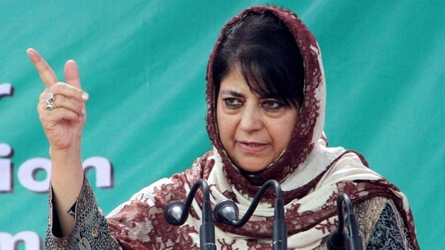 MEHBOOBA MUFTI SAYS TO NORMALIZE LIFE IN KASHMIR VALLEY