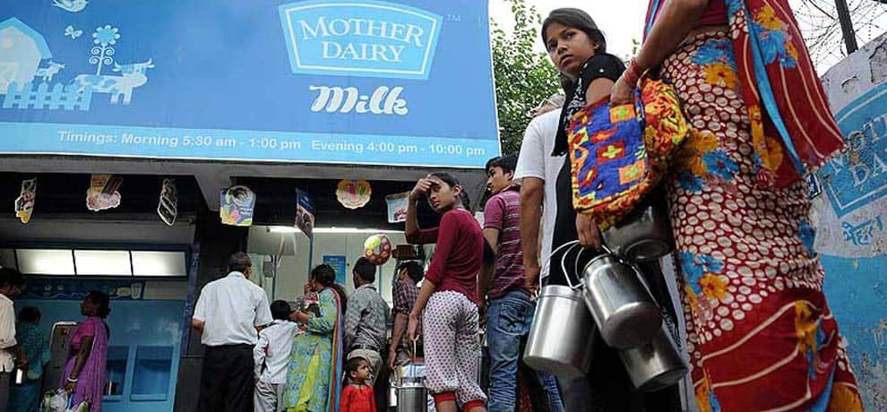 Mother dairy start outlet in east uttar pradesh very first time