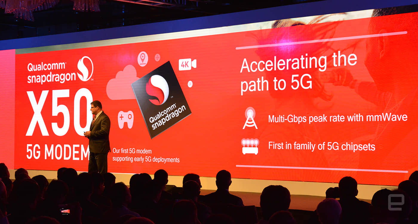 qualcomm powered 5g devices may arrive in first half of 2018