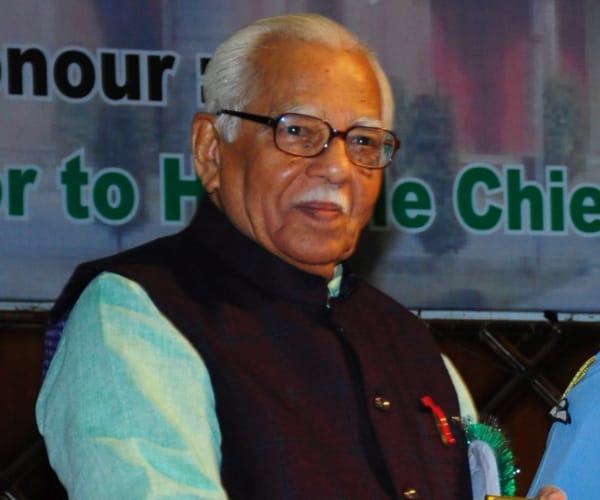  UP governor ram naik uses word friend for azam khan during a light moment.