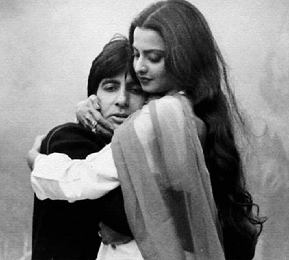 happy birthday rekha why rekha amitabh do not face each other reason is jaya