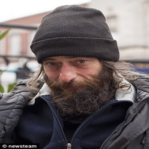 The beggar who earns up to 50 thousand a day