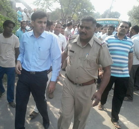 girl child suppressed by school bus in panipat, died in hospital
