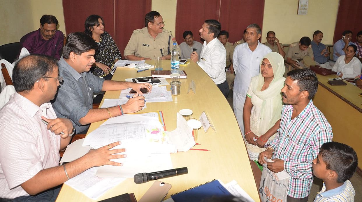 Tehsil Day: Desperate complainant returned.