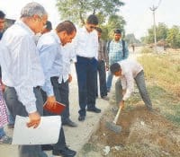 Road commissioner said probe, now two contractor's payment, Karnal