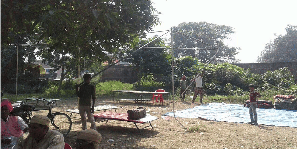 varanasi admistration scraps baba umakant tiwari satsang programme