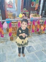accident, lkg student die, school bus, panipat