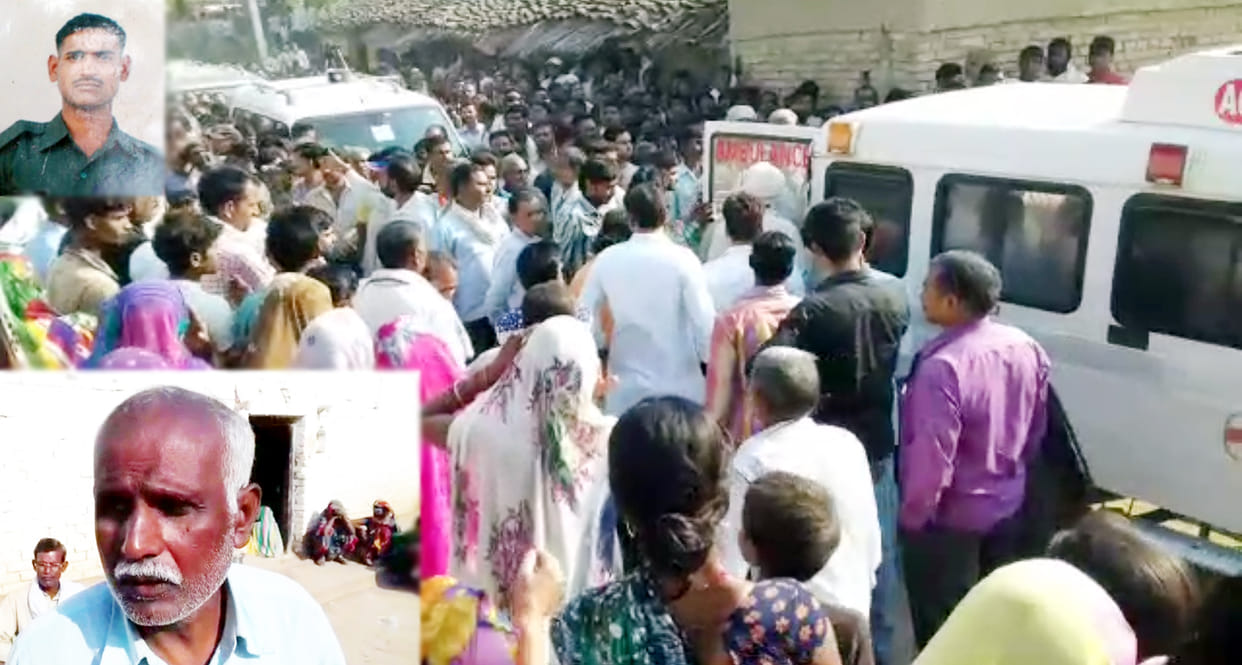 last farewell foe soldier naresh tears remembering sacrifice