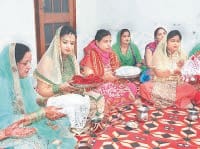 yamuna nagar, karva chauth