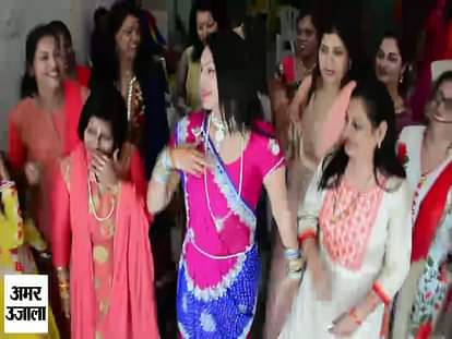 karwachauth celebration at sector 40 chandigarh