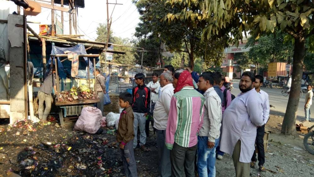 shops caught fire in dehradun